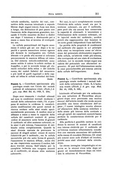 Folia medica periodico trimensile di patologia e clinica medica