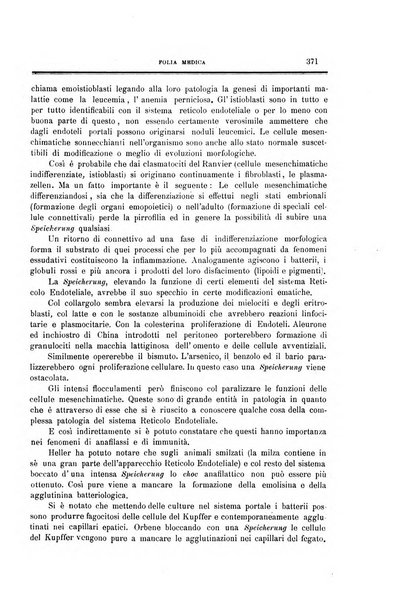 Folia medica periodico trimensile di patologia e clinica medica