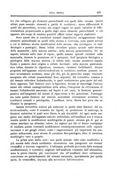 Folia medica periodico trimensile di patologia e clinica medica