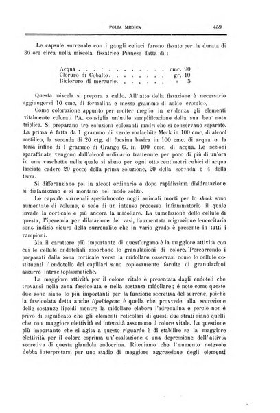 Folia medica periodico trimensile di patologia e clinica medica