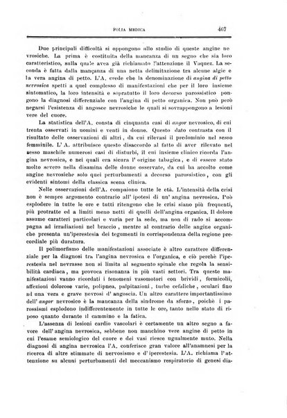 Folia medica periodico trimensile di patologia e clinica medica