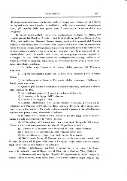 Folia medica periodico trimensile di patologia e clinica medica