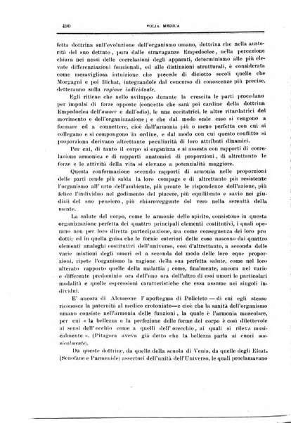 Folia medica periodico trimensile di patologia e clinica medica