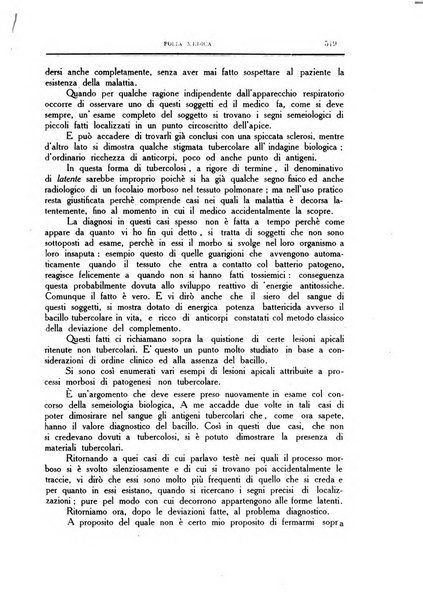 Folia medica periodico trimensile di patologia e clinica medica