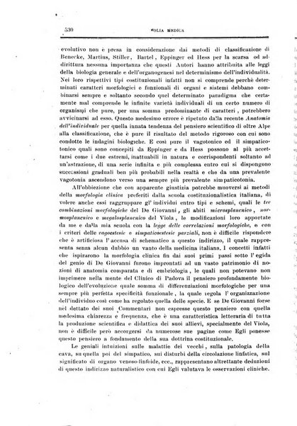 Folia medica periodico trimensile di patologia e clinica medica