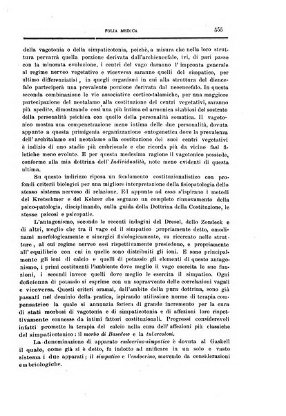 Folia medica periodico trimensile di patologia e clinica medica