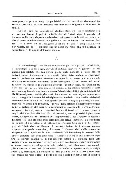 Folia medica periodico trimensile di patologia e clinica medica