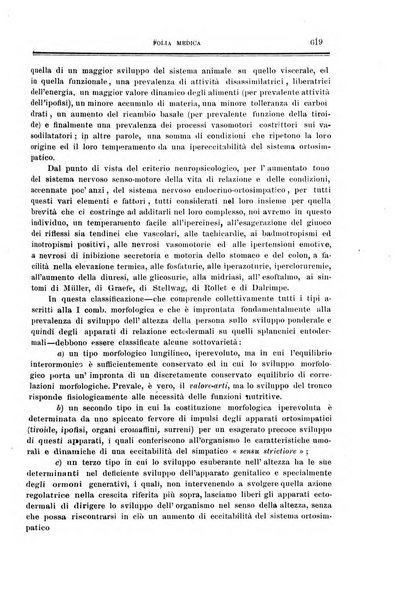 Folia medica periodico trimensile di patologia e clinica medica