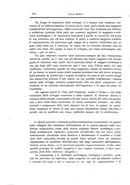 Folia medica periodico trimensile di patologia e clinica medica