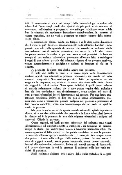 Folia medica periodico trimensile di patologia e clinica medica