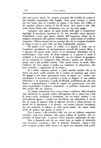 Folia medica periodico trimensile di patologia e clinica medica