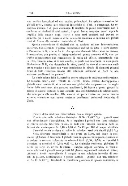 Folia medica periodico trimensile di patologia e clinica medica