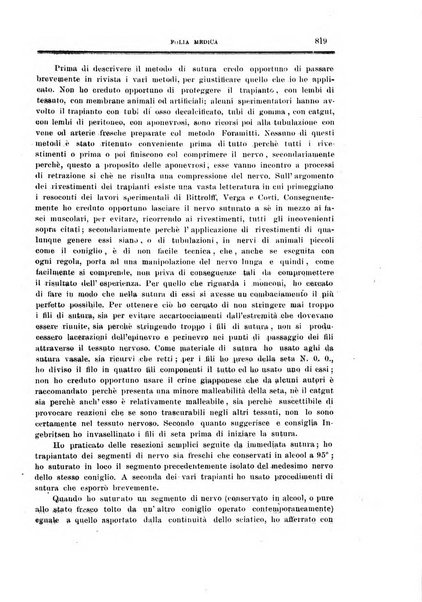 Folia medica periodico trimensile di patologia e clinica medica