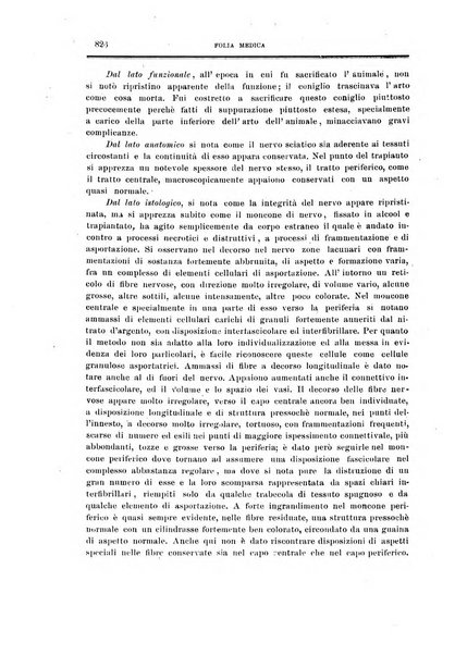 Folia medica periodico trimensile di patologia e clinica medica