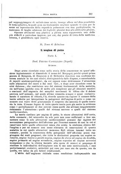 Folia medica periodico trimensile di patologia e clinica medica