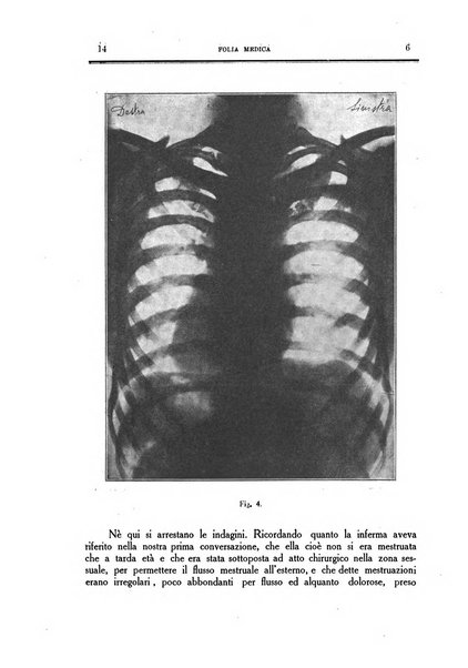 Folia medica periodico trimensile di patologia e clinica medica