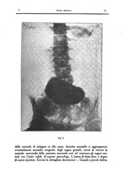 Folia medica periodico trimensile di patologia e clinica medica