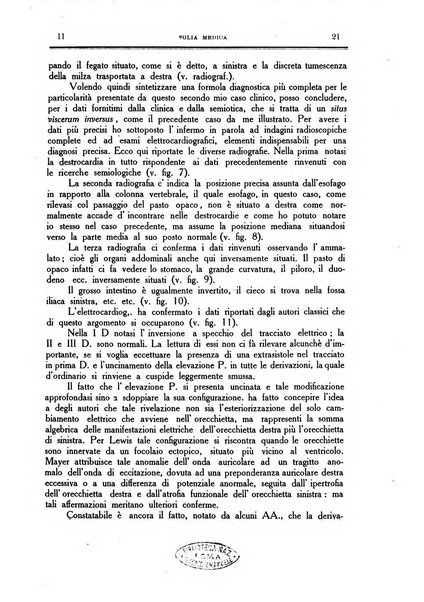 Folia medica periodico trimensile di patologia e clinica medica