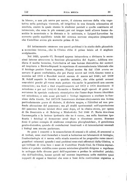 Folia medica periodico trimensile di patologia e clinica medica