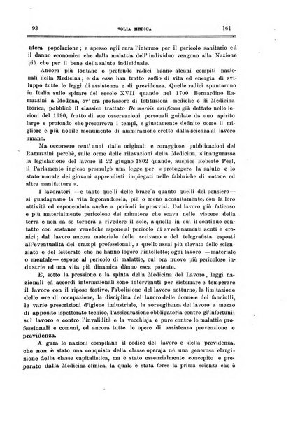 Folia medica periodico trimensile di patologia e clinica medica