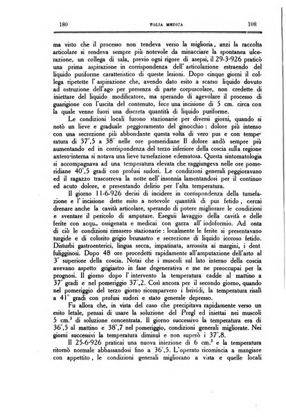 Folia medica periodico trimensile di patologia e clinica medica