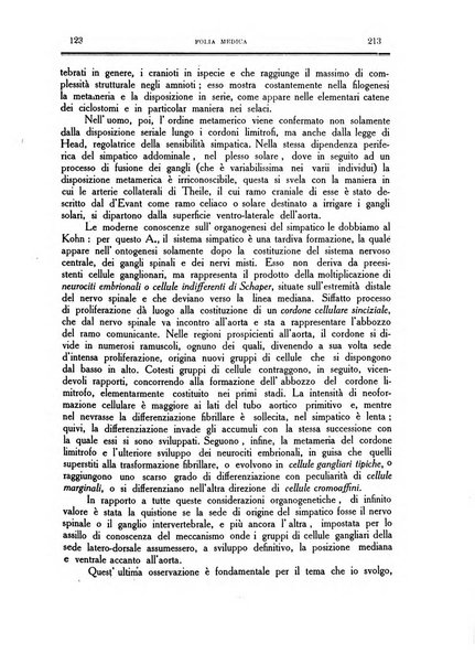 Folia medica periodico trimensile di patologia e clinica medica