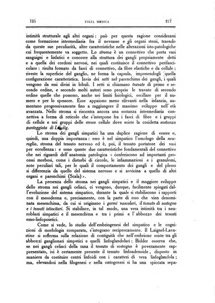 Folia medica periodico trimensile di patologia e clinica medica