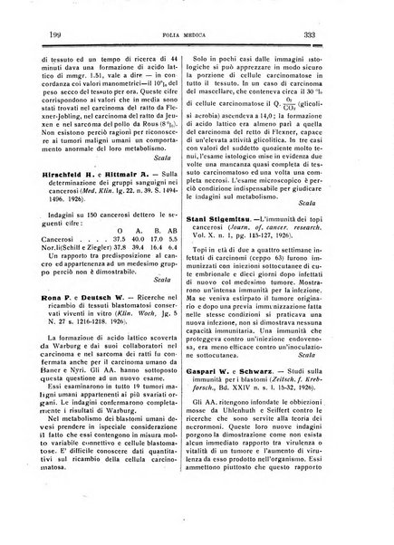 Folia medica periodico trimensile di patologia e clinica medica