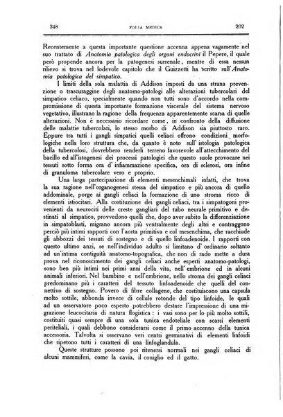 Folia medica periodico trimensile di patologia e clinica medica