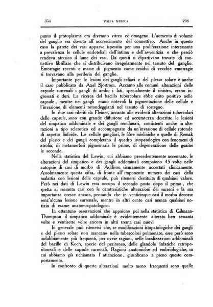 Folia medica periodico trimensile di patologia e clinica medica