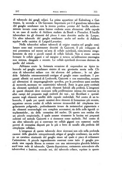 Folia medica periodico trimensile di patologia e clinica medica