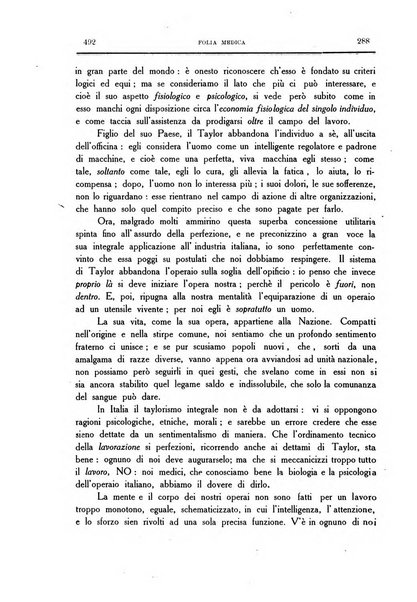 Folia medica periodico trimensile di patologia e clinica medica