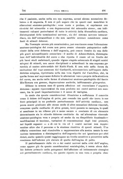 Folia medica periodico trimensile di patologia e clinica medica