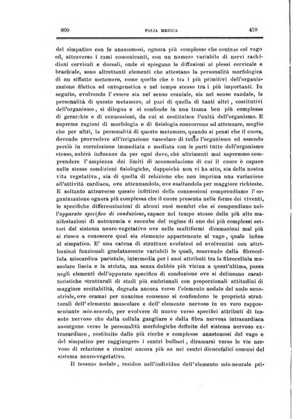 Folia medica periodico trimensile di patologia e clinica medica