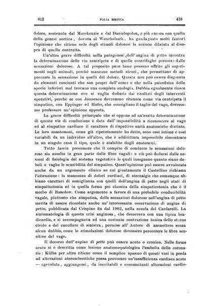 Folia medica periodico trimensile di patologia e clinica medica