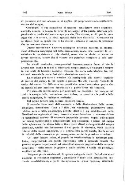 Folia medica periodico trimensile di patologia e clinica medica