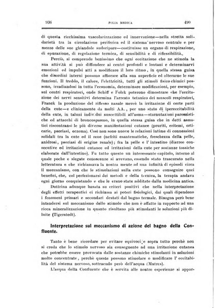 Folia medica periodico trimensile di patologia e clinica medica