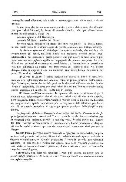 Folia medica periodico trimensile di patologia e clinica medica