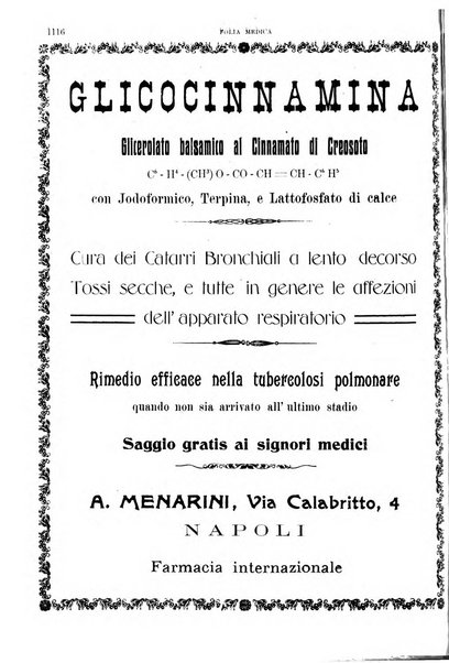 Folia medica periodico trimensile di patologia e clinica medica