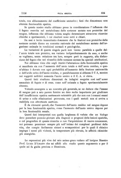 Folia medica periodico trimensile di patologia e clinica medica