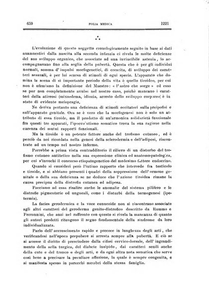 Folia medica periodico trimensile di patologia e clinica medica