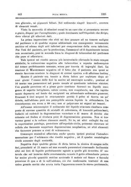 Folia medica periodico trimensile di patologia e clinica medica