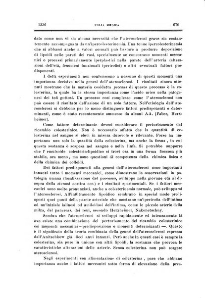 Folia medica periodico trimensile di patologia e clinica medica