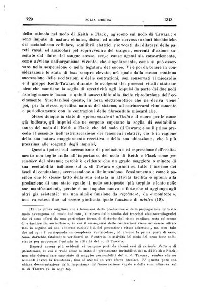 Folia medica periodico trimensile di patologia e clinica medica