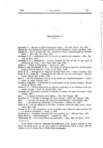 Folia medica periodico trimensile di patologia e clinica medica