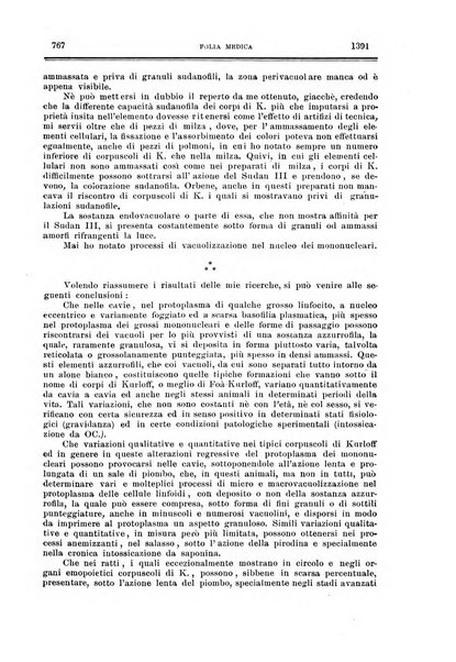 Folia medica periodico trimensile di patologia e clinica medica