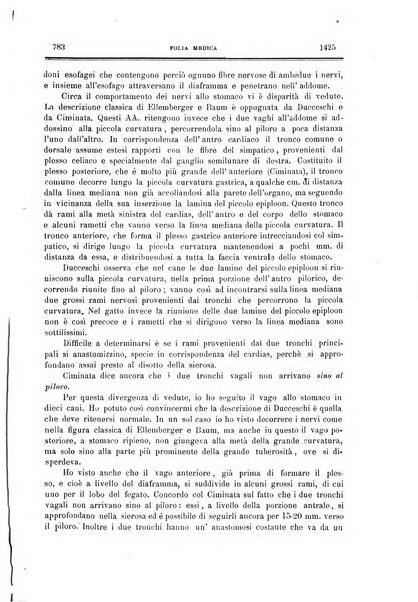 Folia medica periodico trimensile di patologia e clinica medica