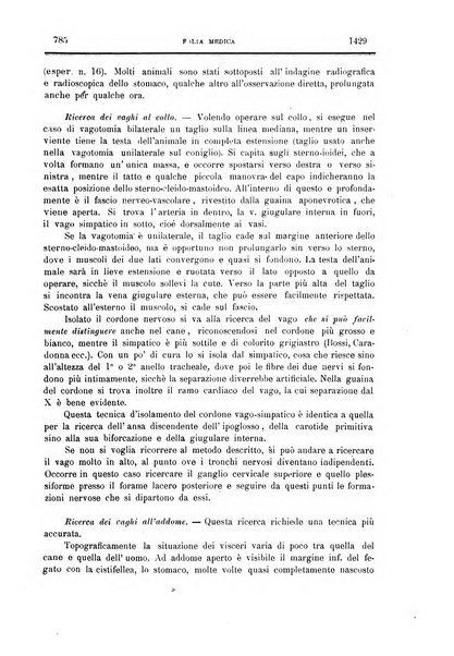 Folia medica periodico trimensile di patologia e clinica medica