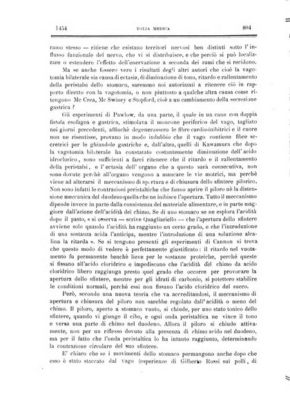 Folia medica periodico trimensile di patologia e clinica medica