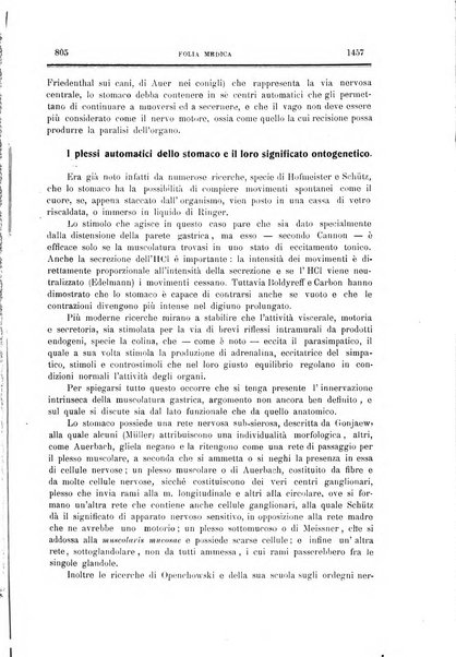 Folia medica periodico trimensile di patologia e clinica medica